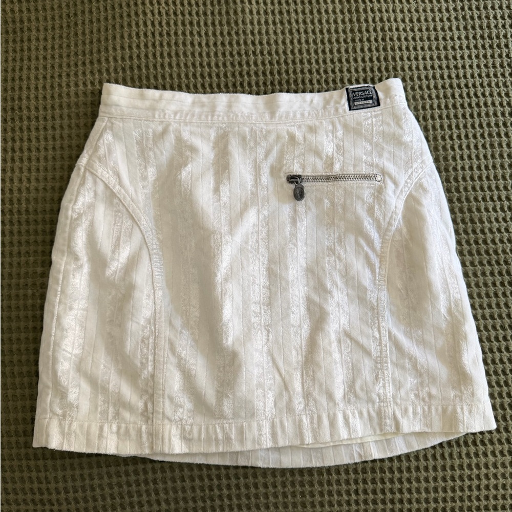 Versace Jeans Couture 90s Mini Skirt